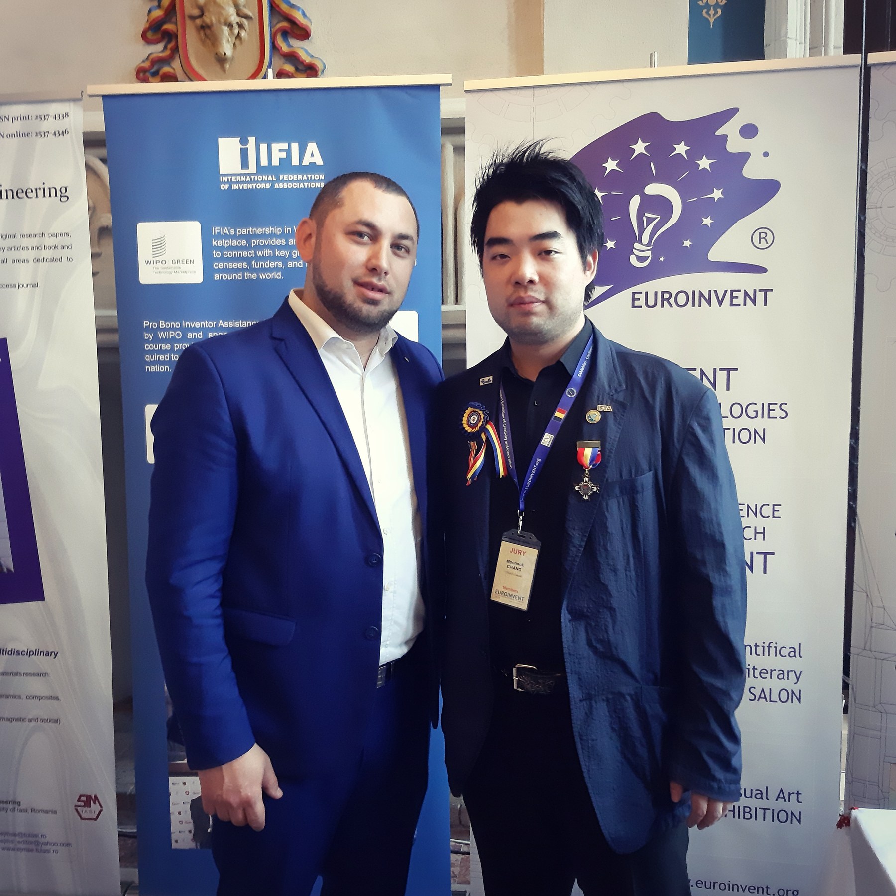 Moonsuk Chang with Andrei Victor Sandu