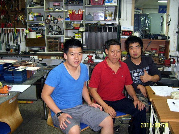 Moonsuk Chang with Dr. Patrick Lok