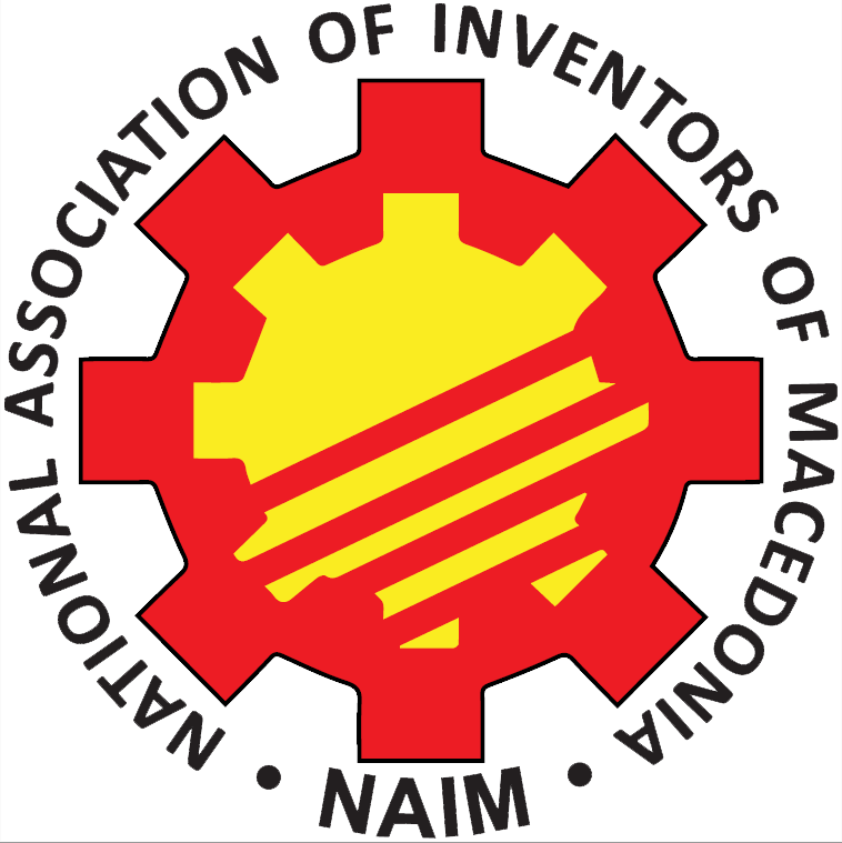 National Association of Inventors of Macedonia (NAIM) logo