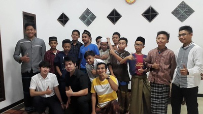 After a Special Lecture to the students of Surya Buana Malang Institution, Indonesia