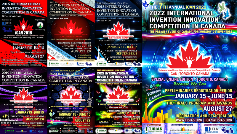 Since 2016, iCAN has come a long way to become the world-recognized premier event of Canada for all inventors. It is our honour to host our 7th story in 2022!