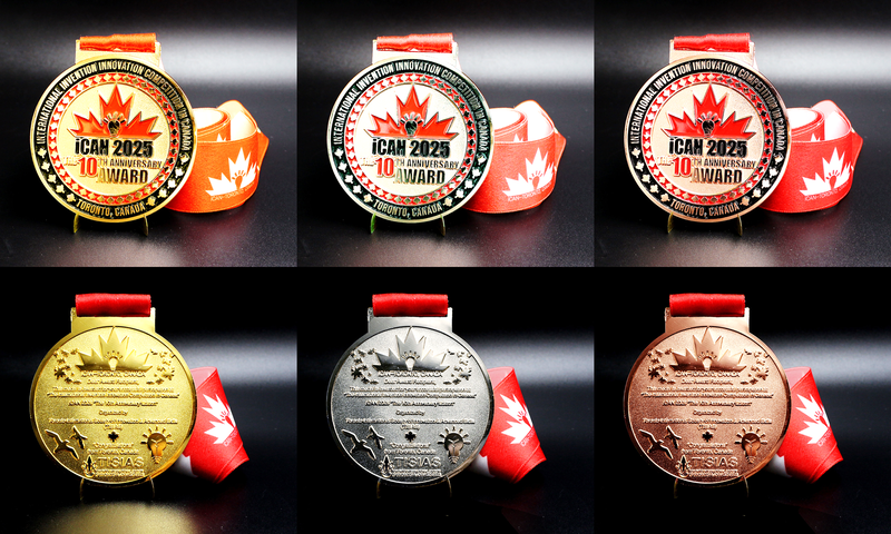 iCAN 2025 "The 10th Anniversary Edition" Large Medals (designed specially for the 10th anniversary)